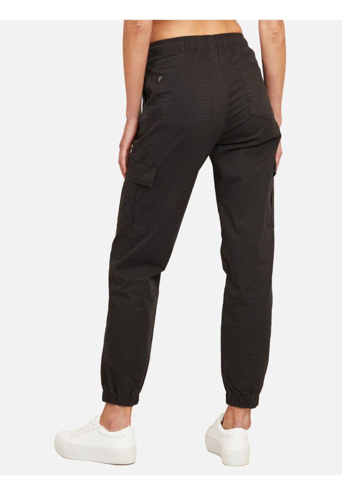 Pantalon Jogger Summer Beach Negro Mujer Maui and sons-1
