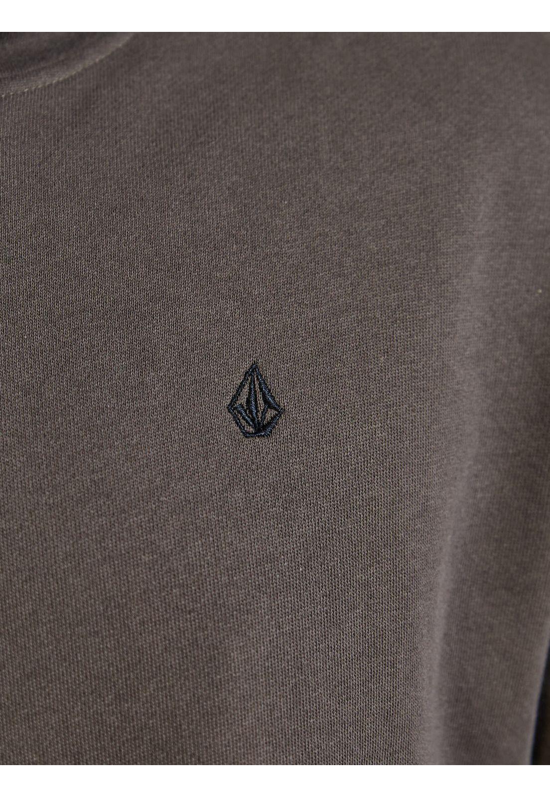 Poleron Canguro Pulse Negro Hombre Volcom-4