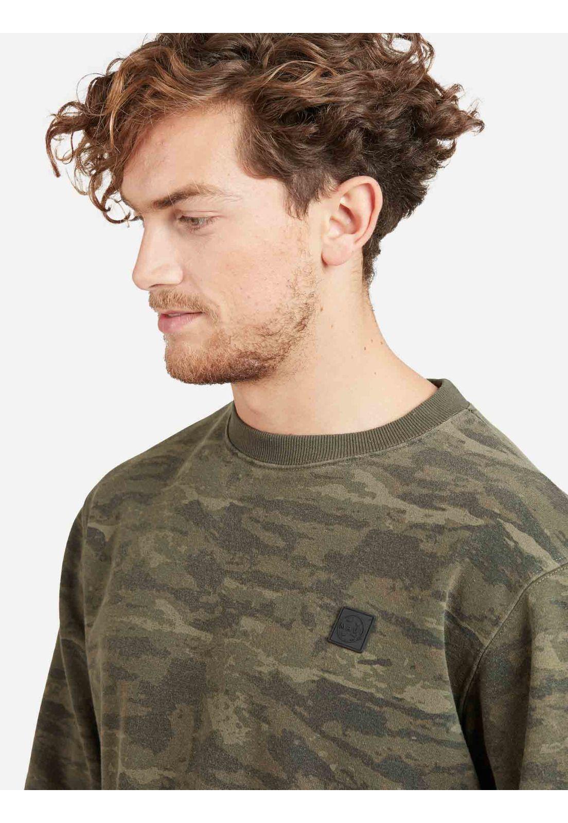Poleron CAMO CVC Hombre Multicolor Maui and Sons-2