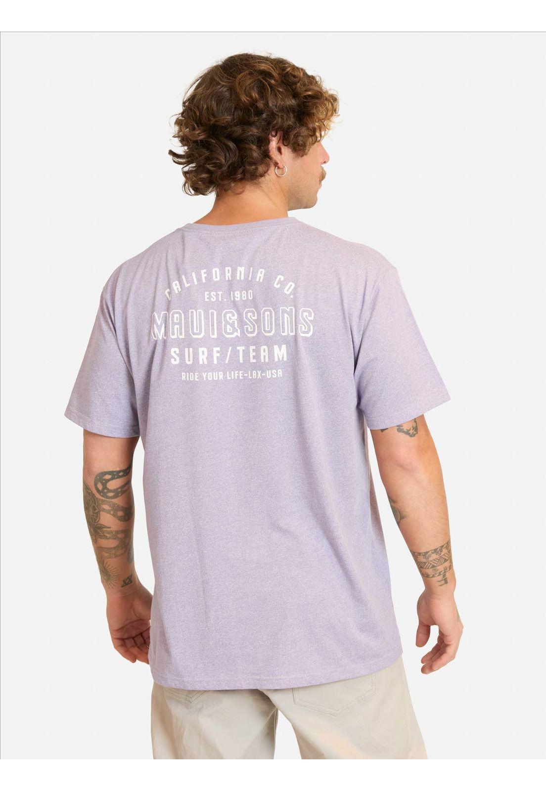 Polera MC Nekonix Morado Hombre Maui And Sons-1