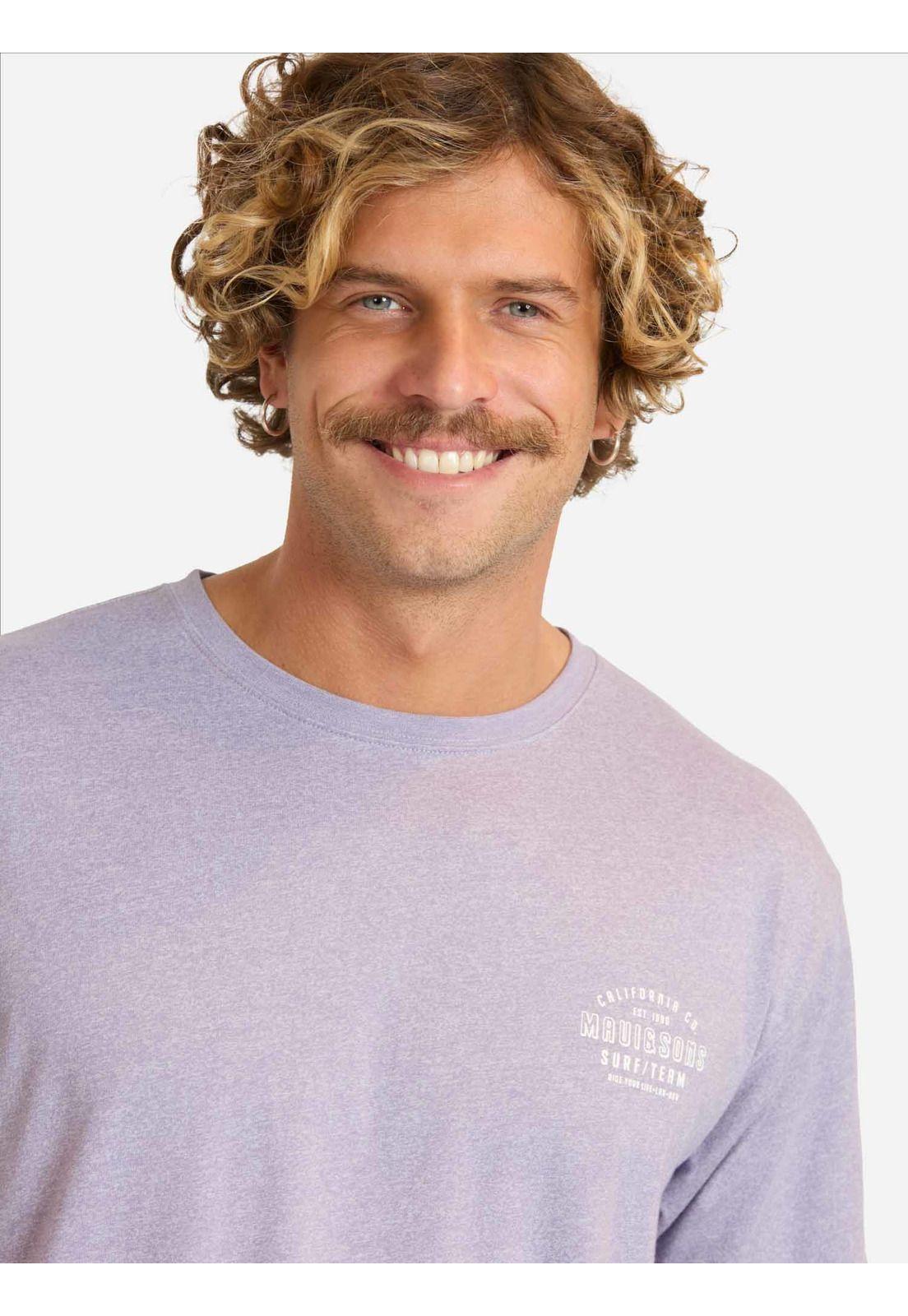 Polera MC Nekonix Morado Hombre Maui And Sons-2