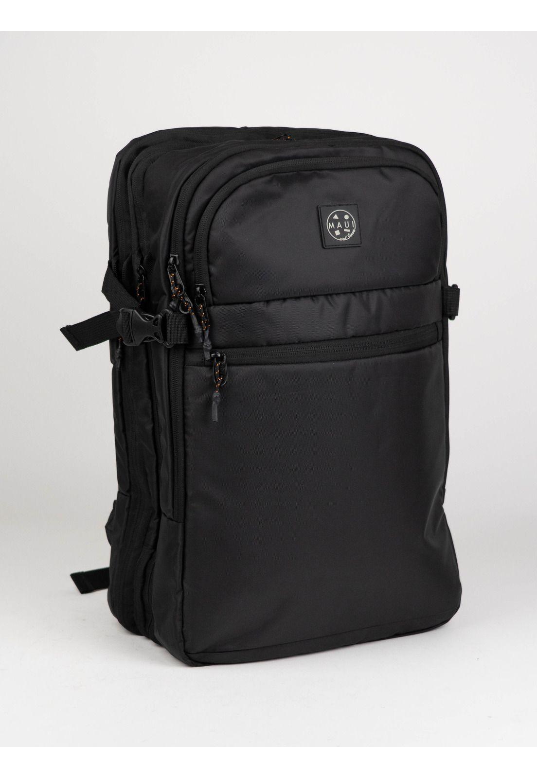 Mochila Escolar Tropina Negro Hombre Maui and sons-3