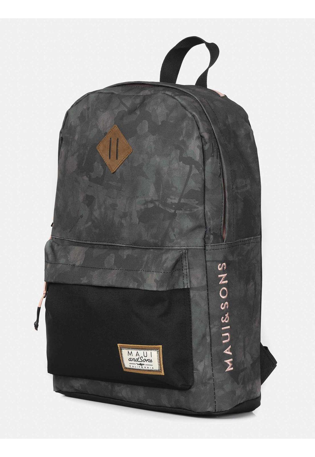 Mochila Escolar Mujer 5AM223-WT22 Verde Maui and Sons-1