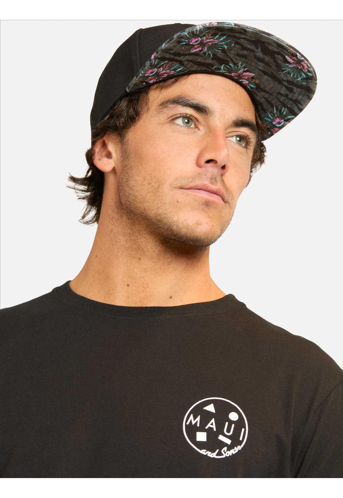 Polera MC Amax Negro Hombre Maui And Sons-2