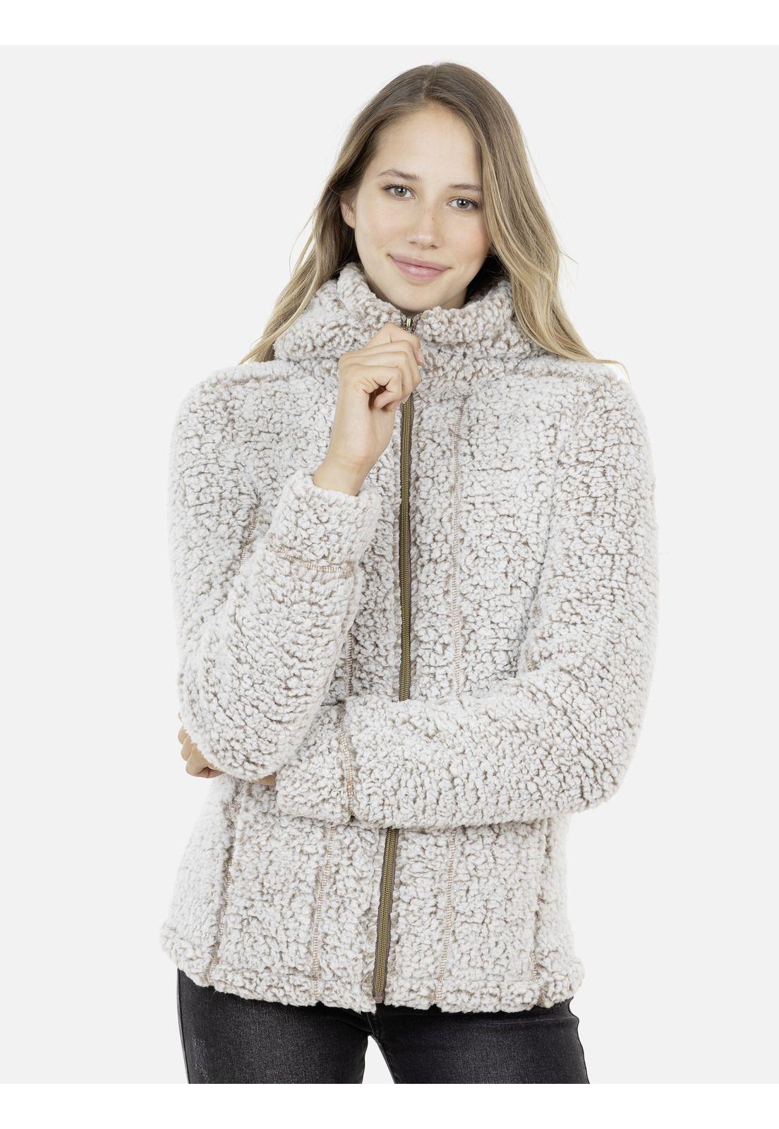 Poleron Mujer 5O297-WI21 Beige Maui and Sons-0