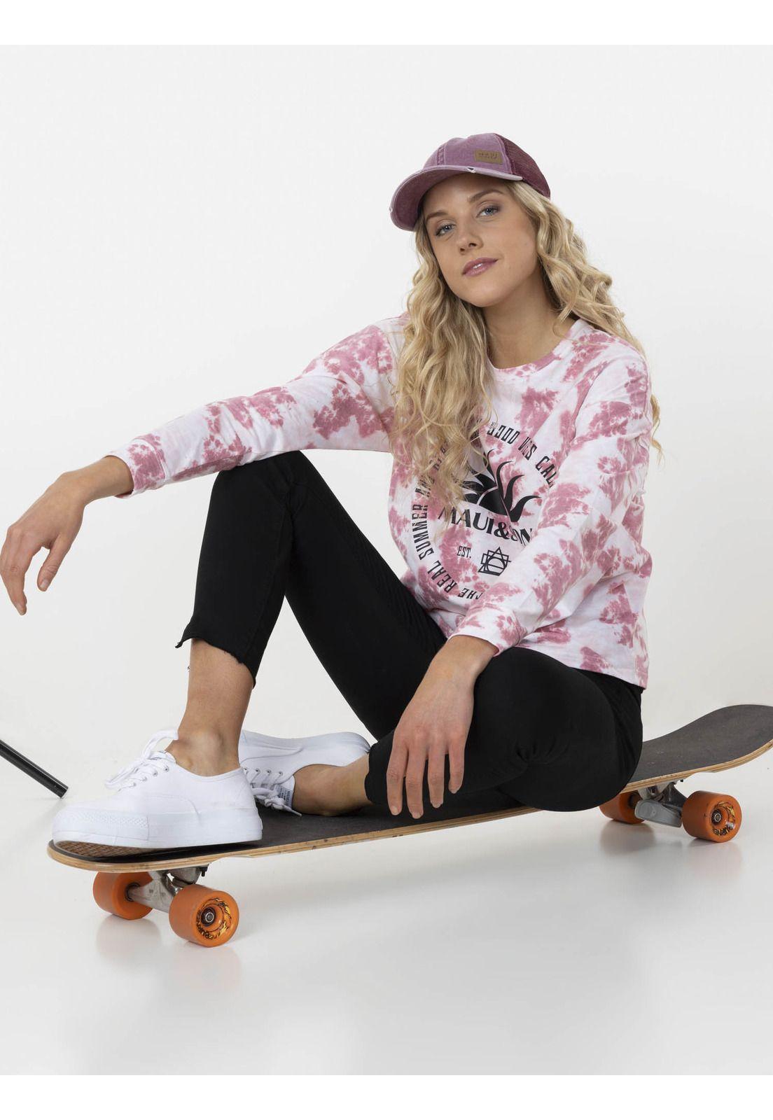 Polera GOLD STATE Mujer Multicolor Maui and Sons-3