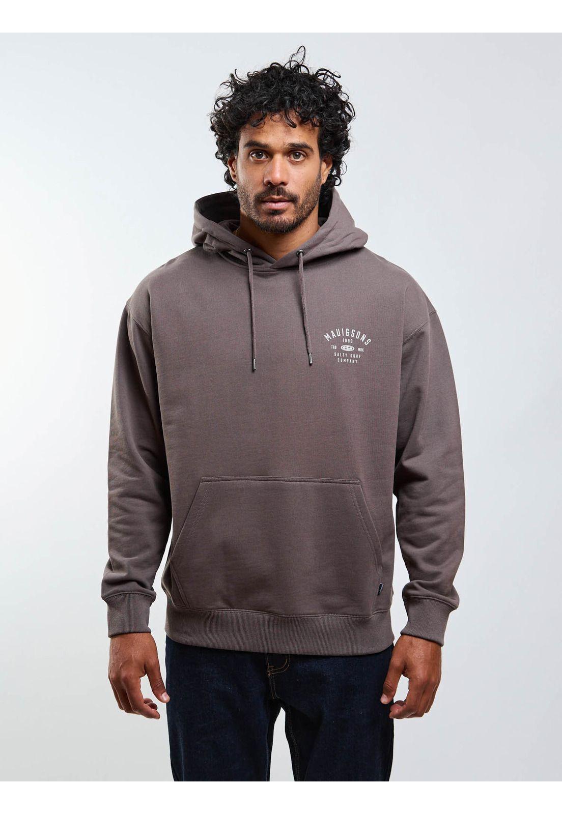 Poleron Canguro Salty Surf Café Hombre Maui And Sons-0