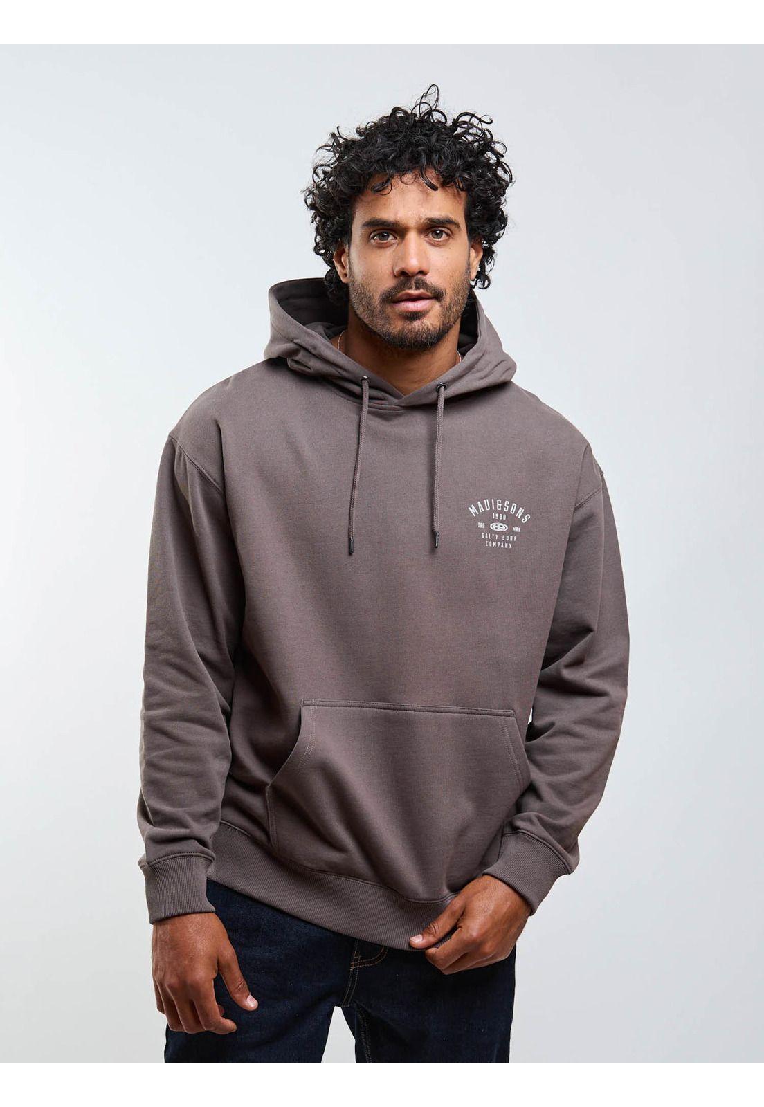 Poleron Canguro Salty Surf Café Hombre Maui And Sons-4