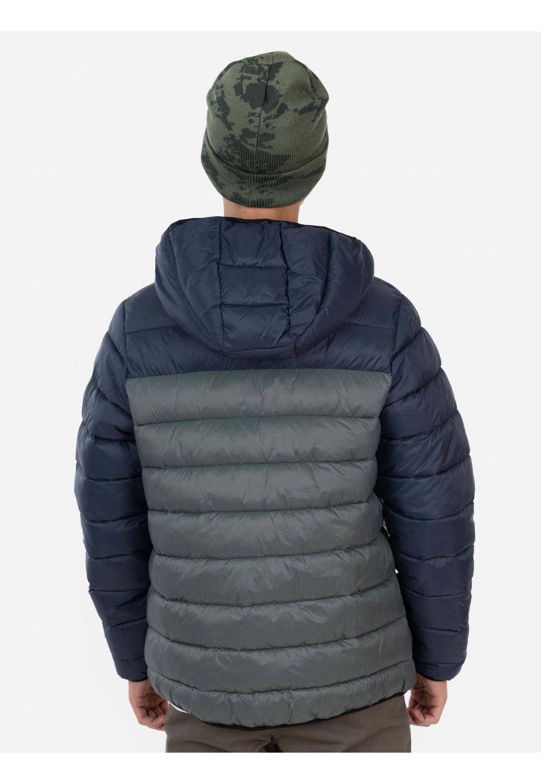 Parka Sleeve Quilted Juvenil Verde Maui and Sons-1