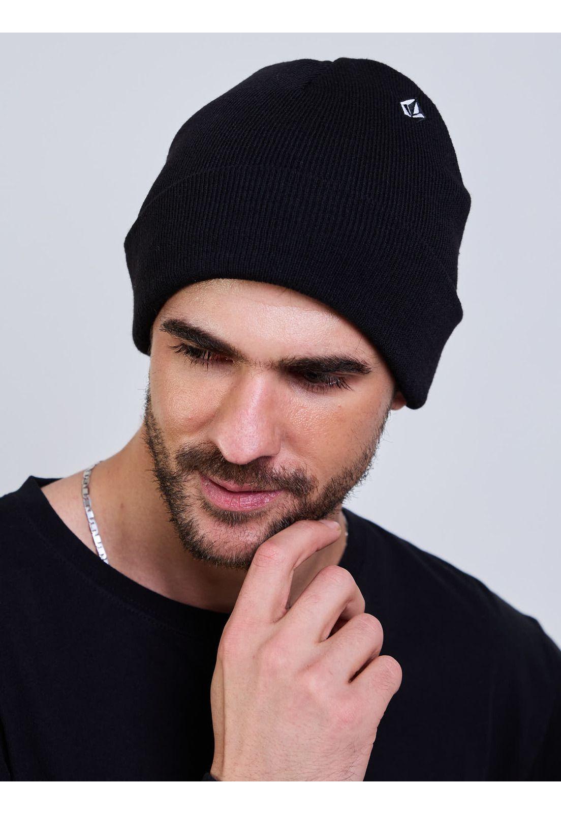 Gorro Stonewave Negro Hombre Volcom-0