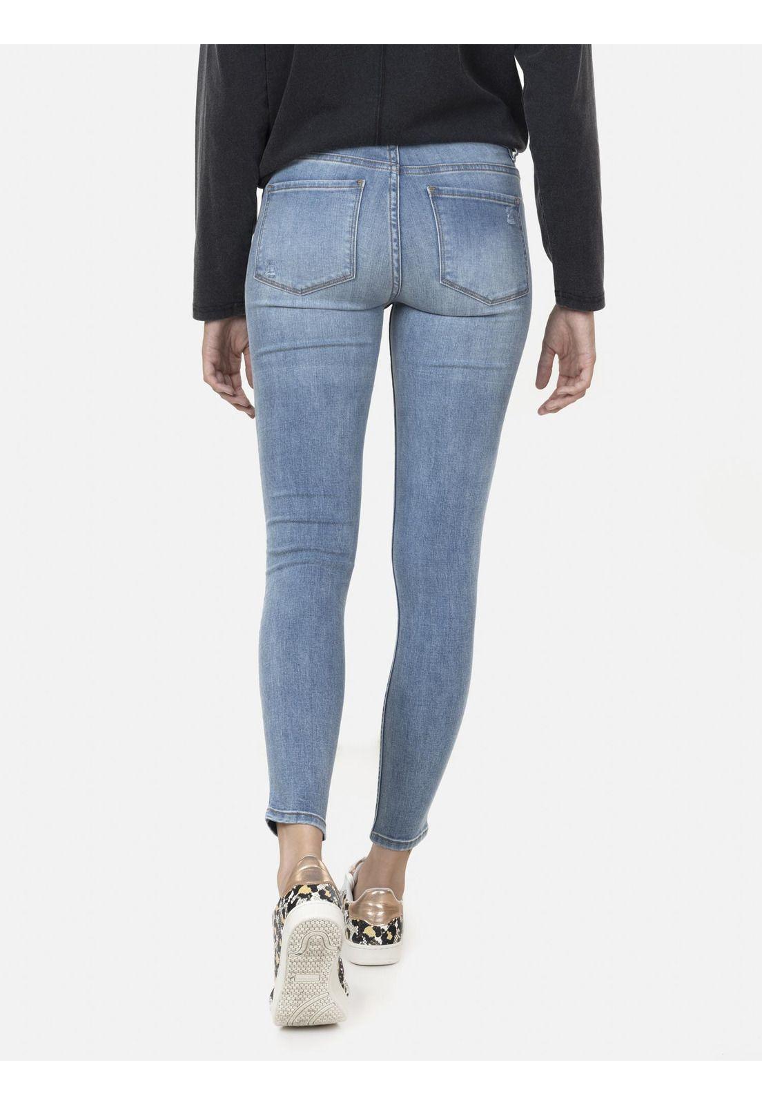 Pantalon Mujer SKINNY LIGHT BLUE Celeste Maui and Sons-1