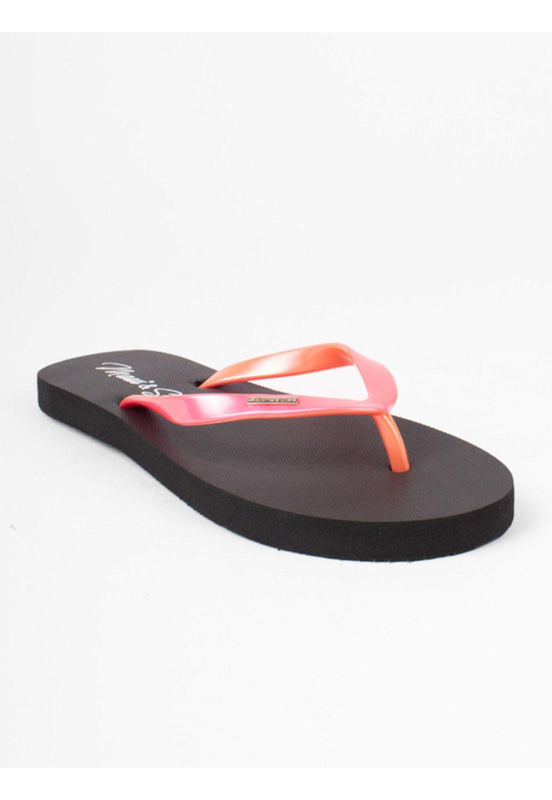 Sandalias Bicolor Flip-Flops Rosado Femenino Maui And Sons-0