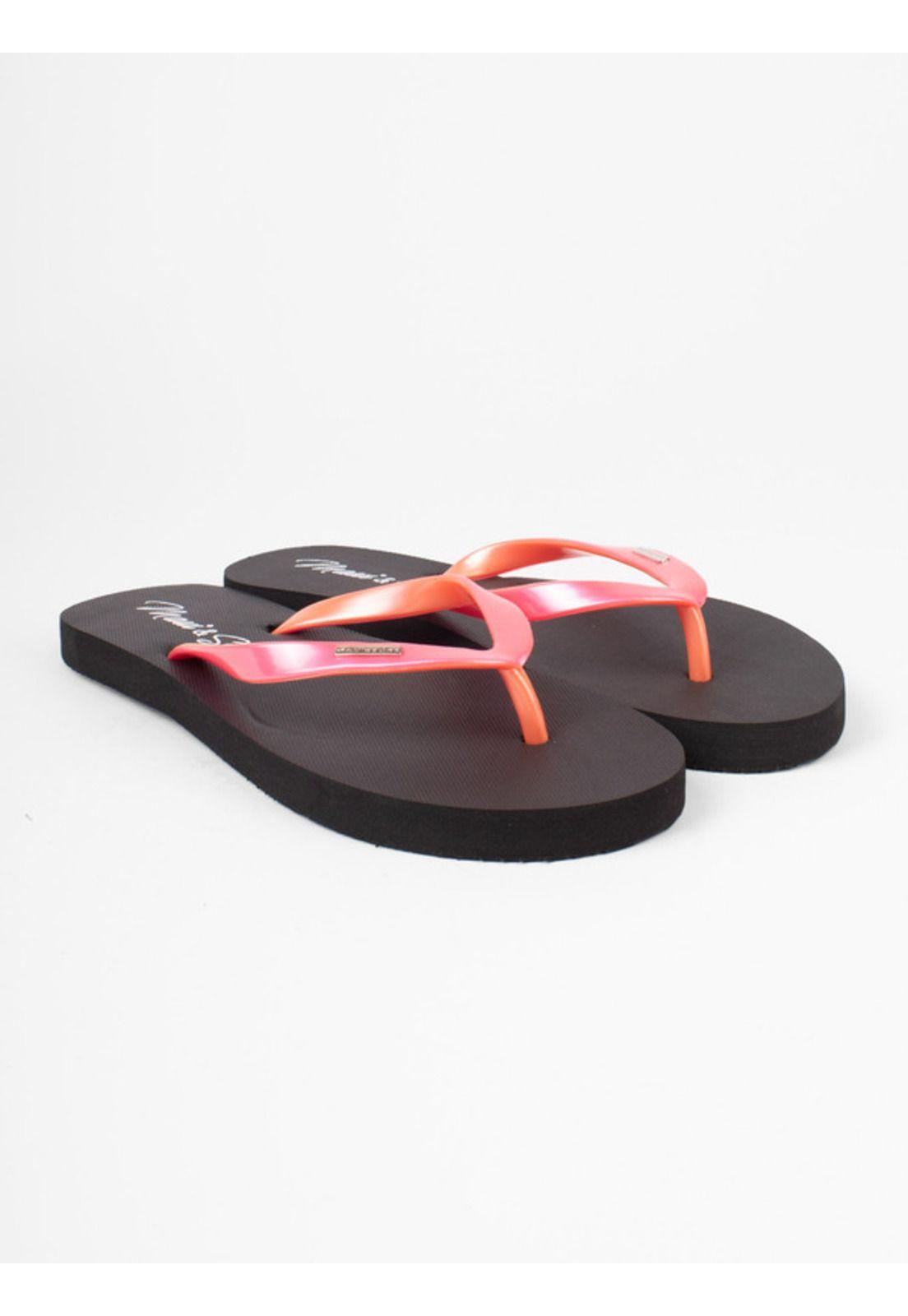 Sandalias Bicolor Flip-Flops Rosado Femenino Maui And Sons-3