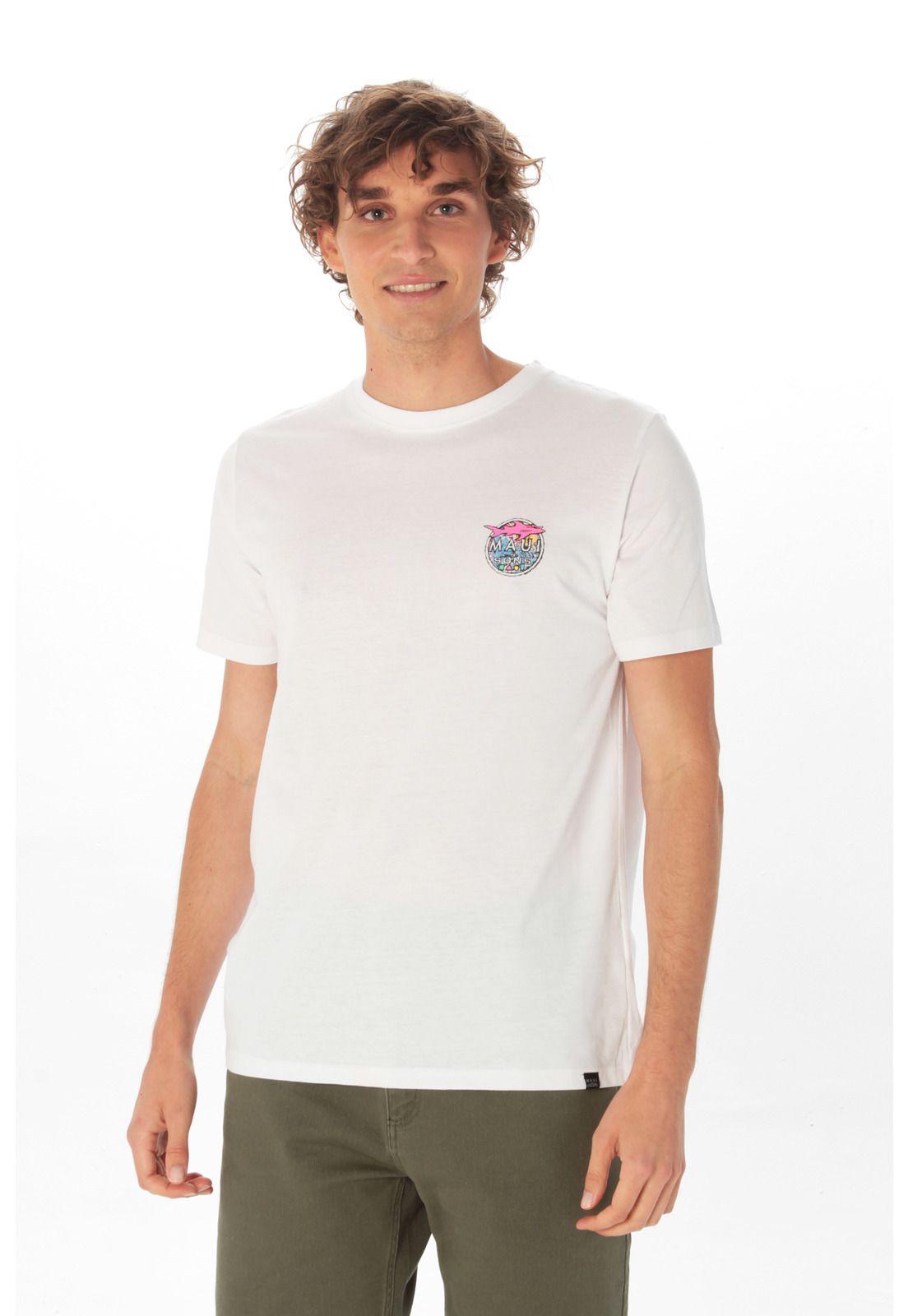Polera M/C Basica Hombre 5P904-MV21 Blanco-0