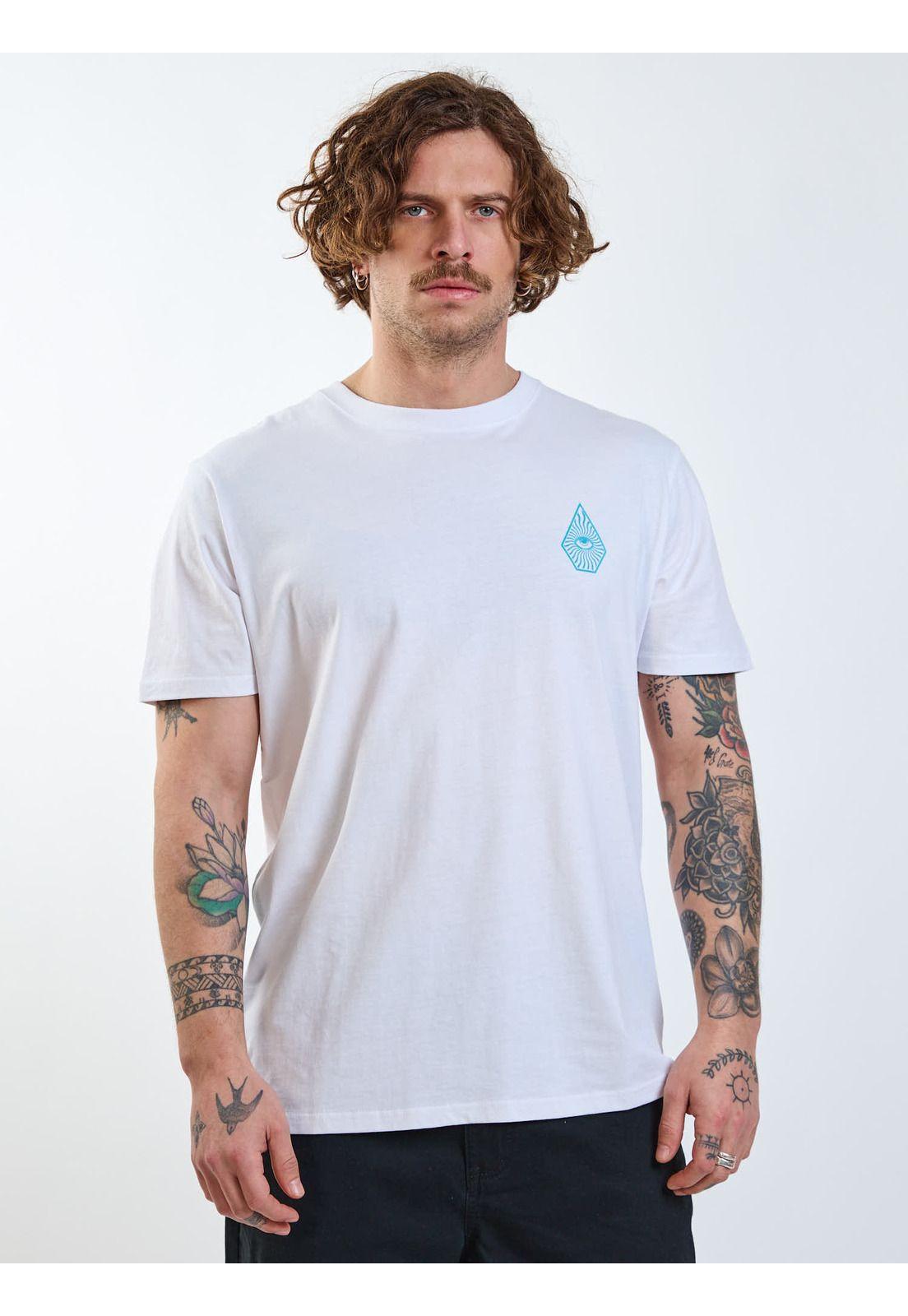 Polera MC V-Ent Blanco Hombre Volcom-0