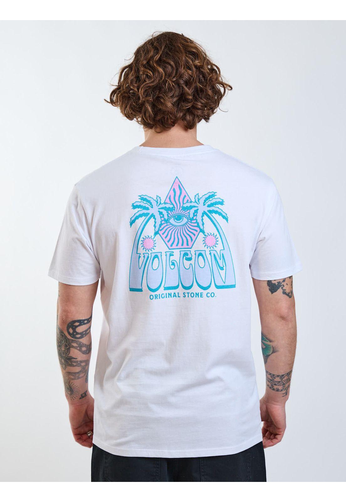 Polera MC V-Ent Blanco Hombre Volcom-1