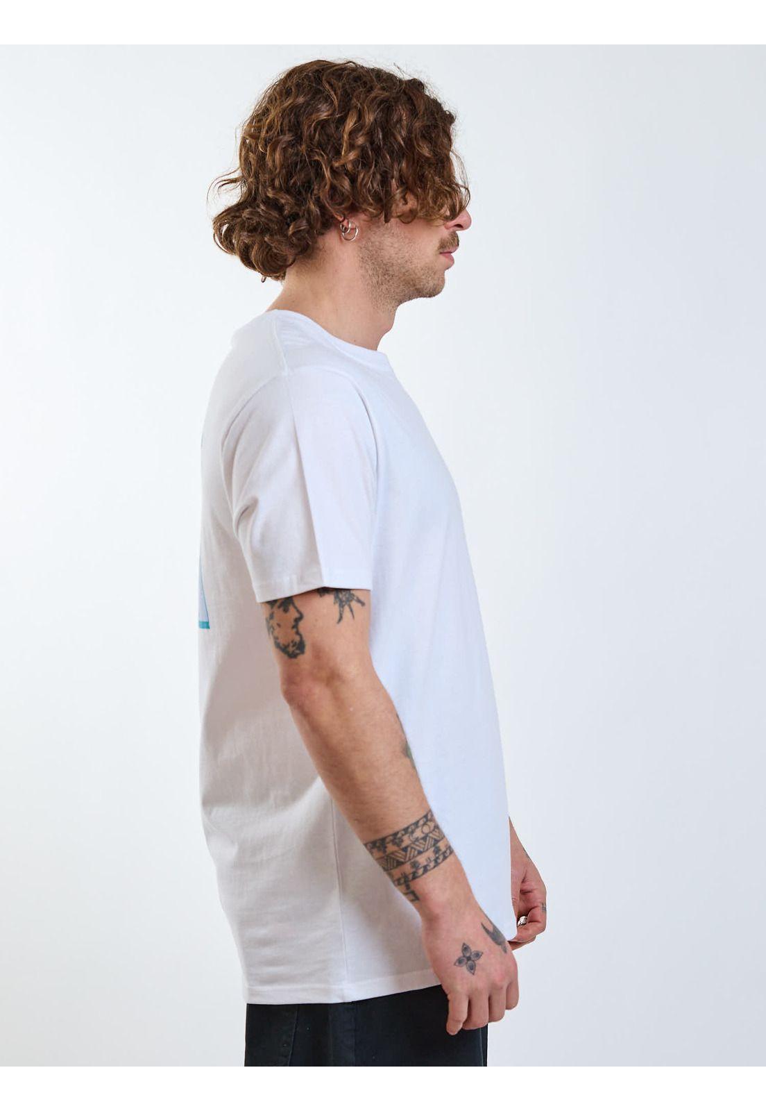 Polera MC V-Ent Blanco Hombre Volcom-2
