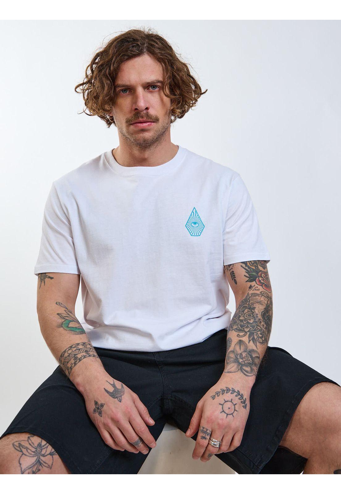 Polera MC V-Ent Blanco Hombre Volcom-7