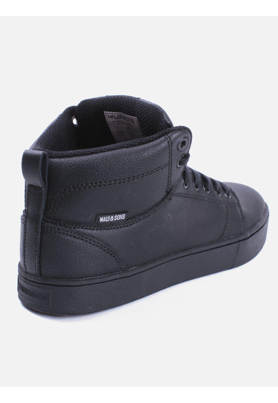 Zapatillas Juvenil Escolar 5CE175-MC20 Negro Maui and Sons-1