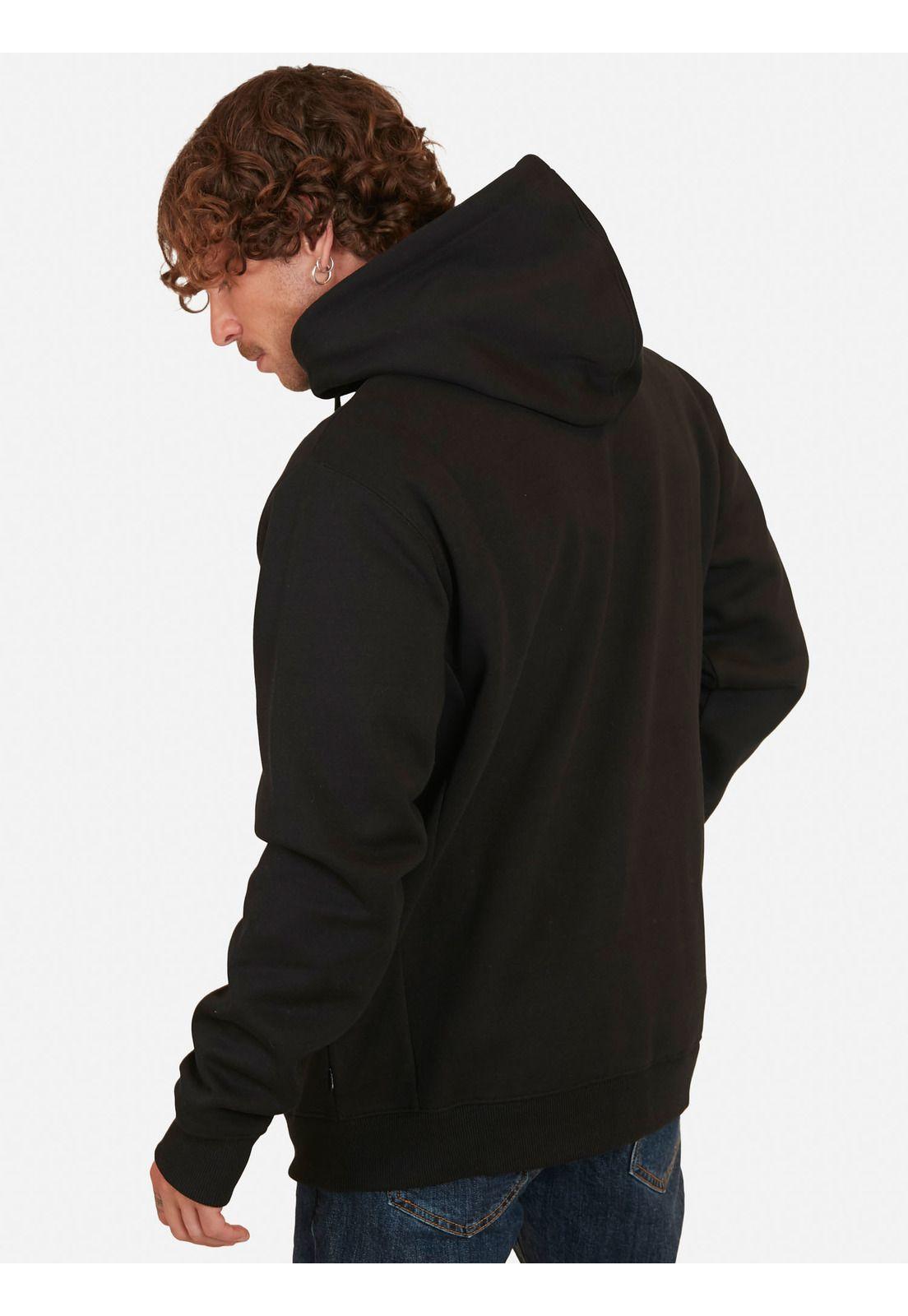 Poleron Bonded Fz Negro Hombre Maui And Sons-1