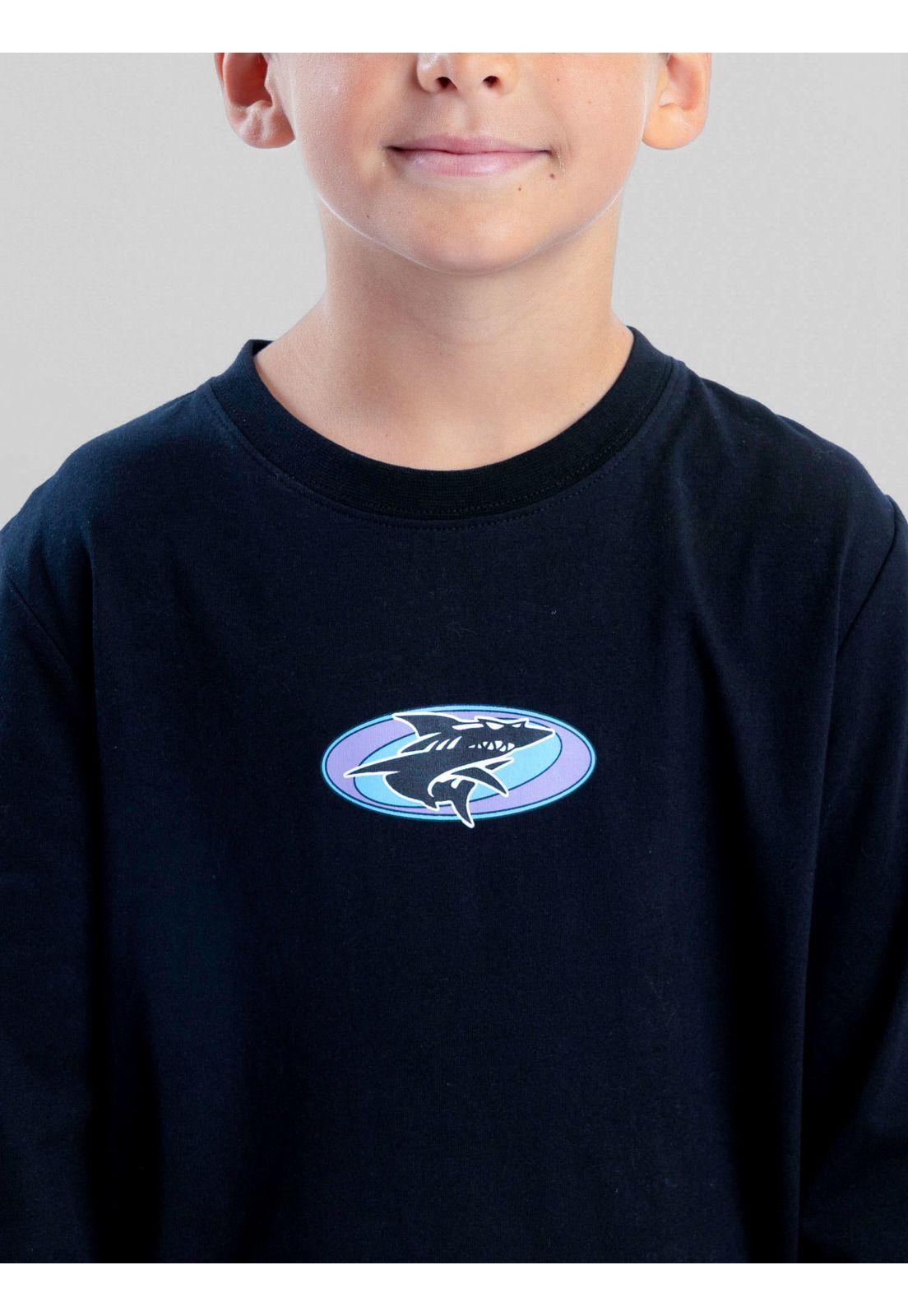 Polera ML Coastwardyl  Negro Infantil Maui And Sons-4