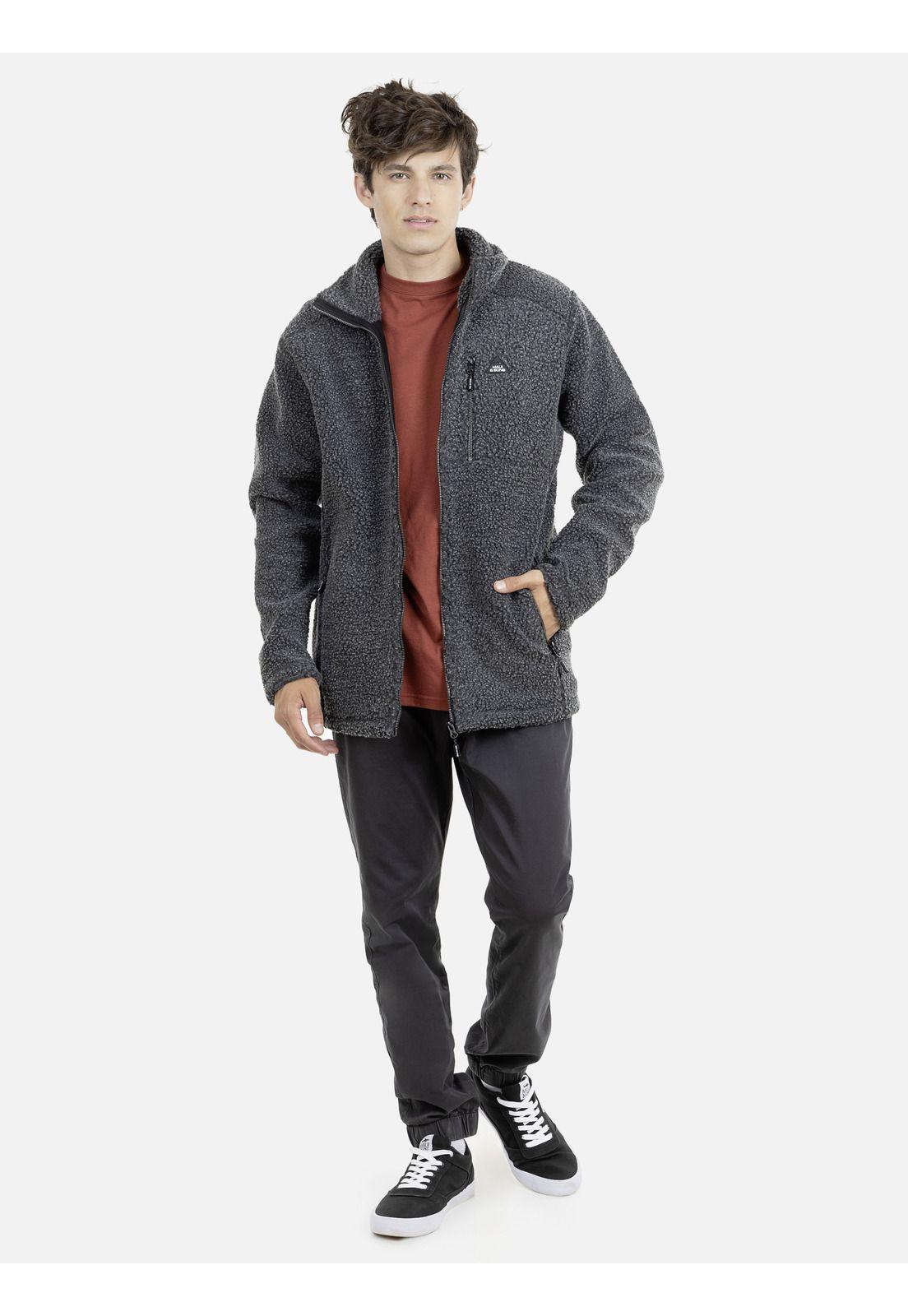 Poleron Hombre 5O339-MI21 Gris Oscuro Maui and Sons-3