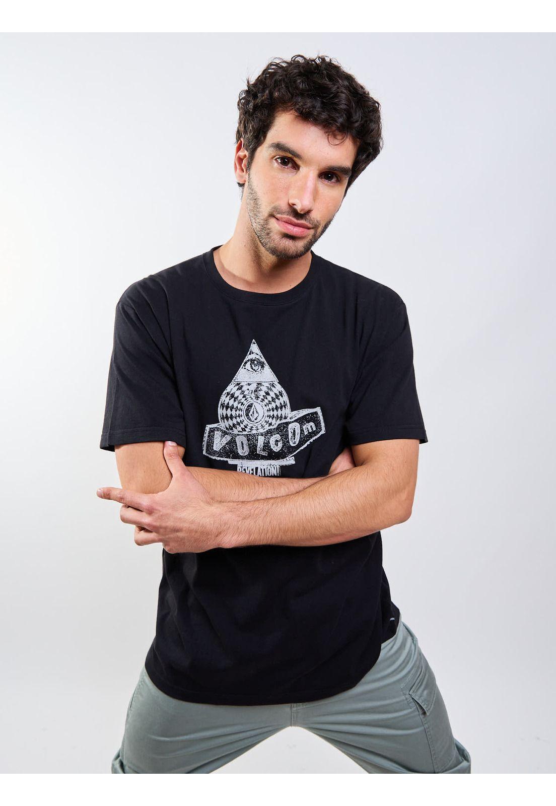 Polera MC Povj Revelation Negro Hombre Volcom-5