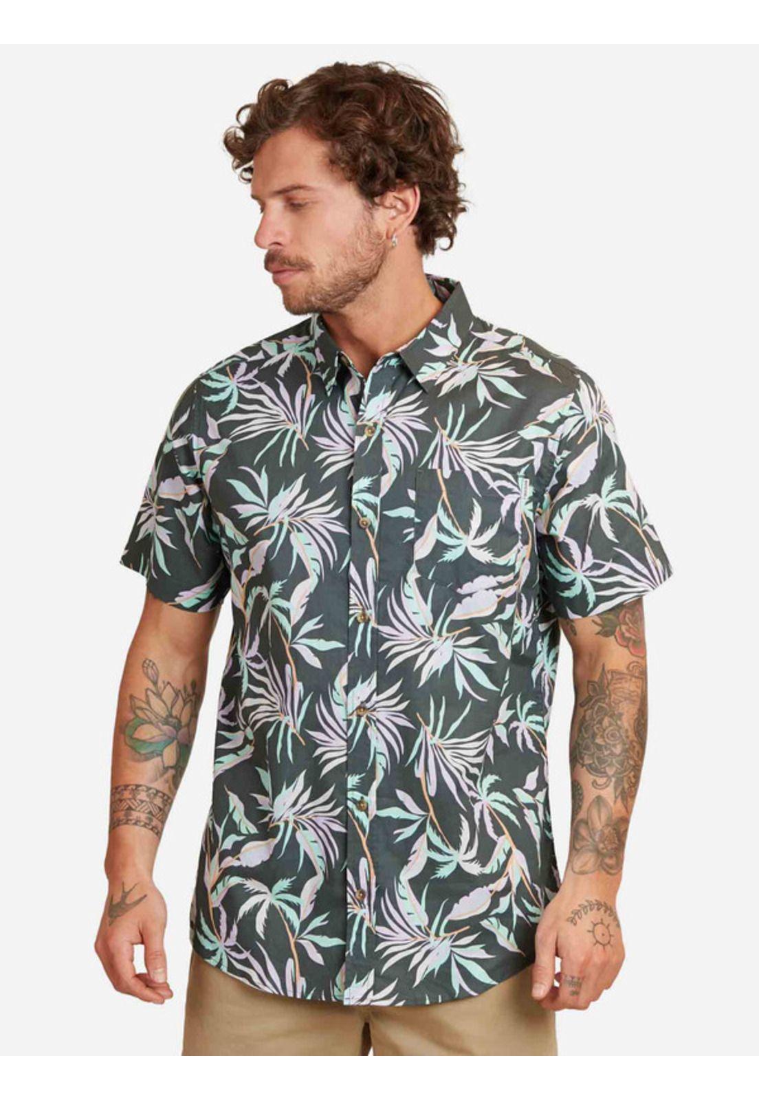 Camisa Mc 5C868 Hombre Multicolor Maui And Sons-0