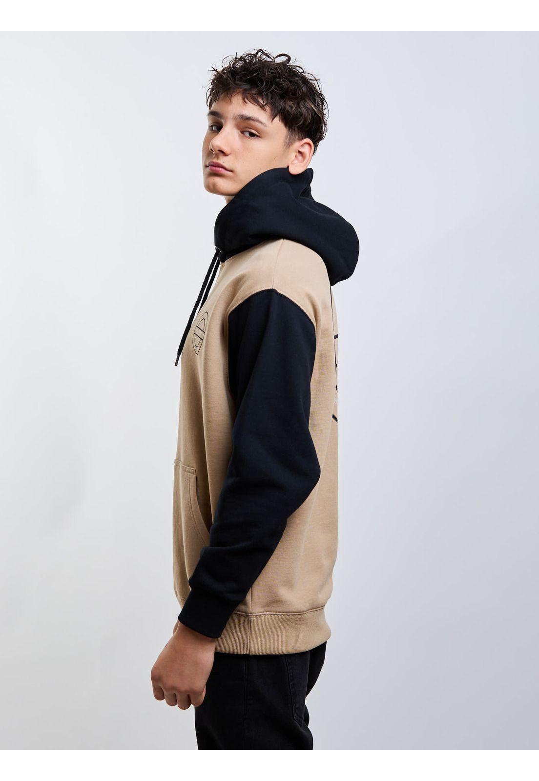 Poleron Canguro Ember Café Infantil Maui And Sons-2