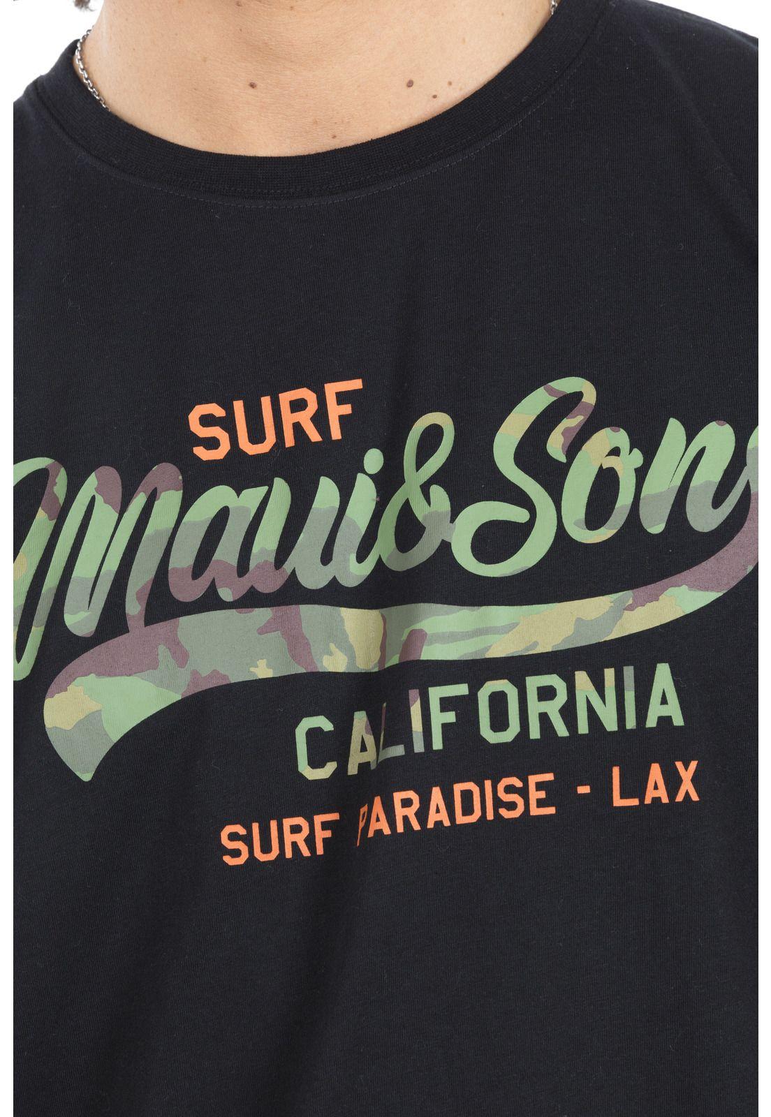 Polera Hombre Maui 5P878-MI20 Negro-2