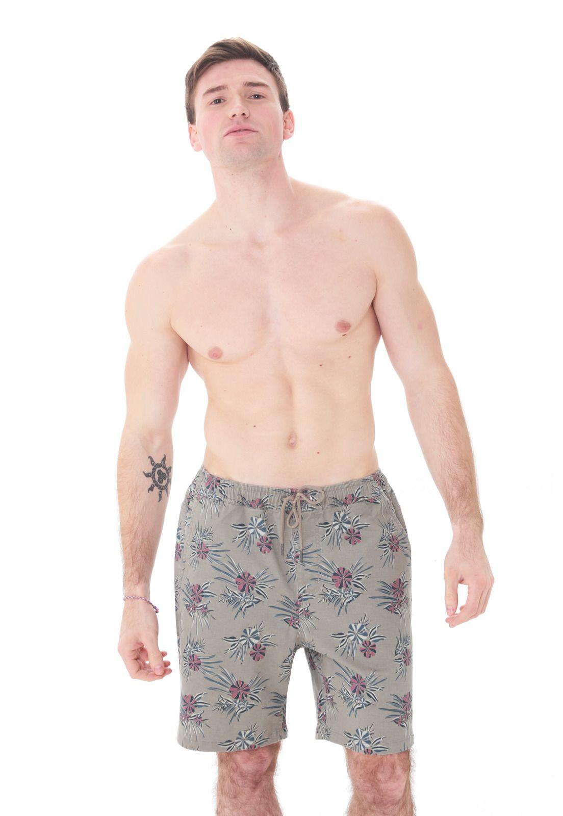 Bermuda Jogger Hombre 5B609-MV21 Khaki-3
