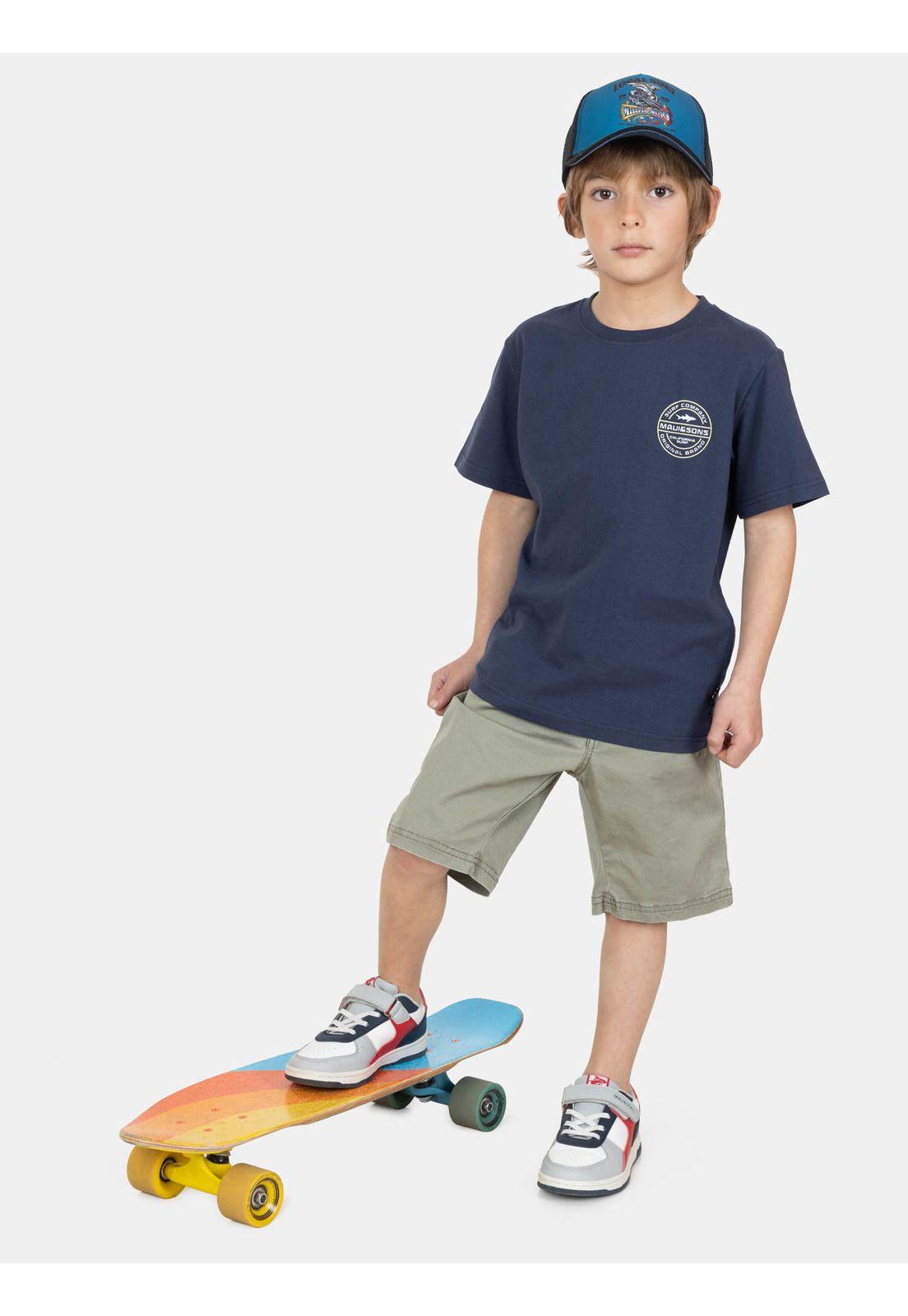 Bermuda Jogger Verde Infantil Maui And Sons-3