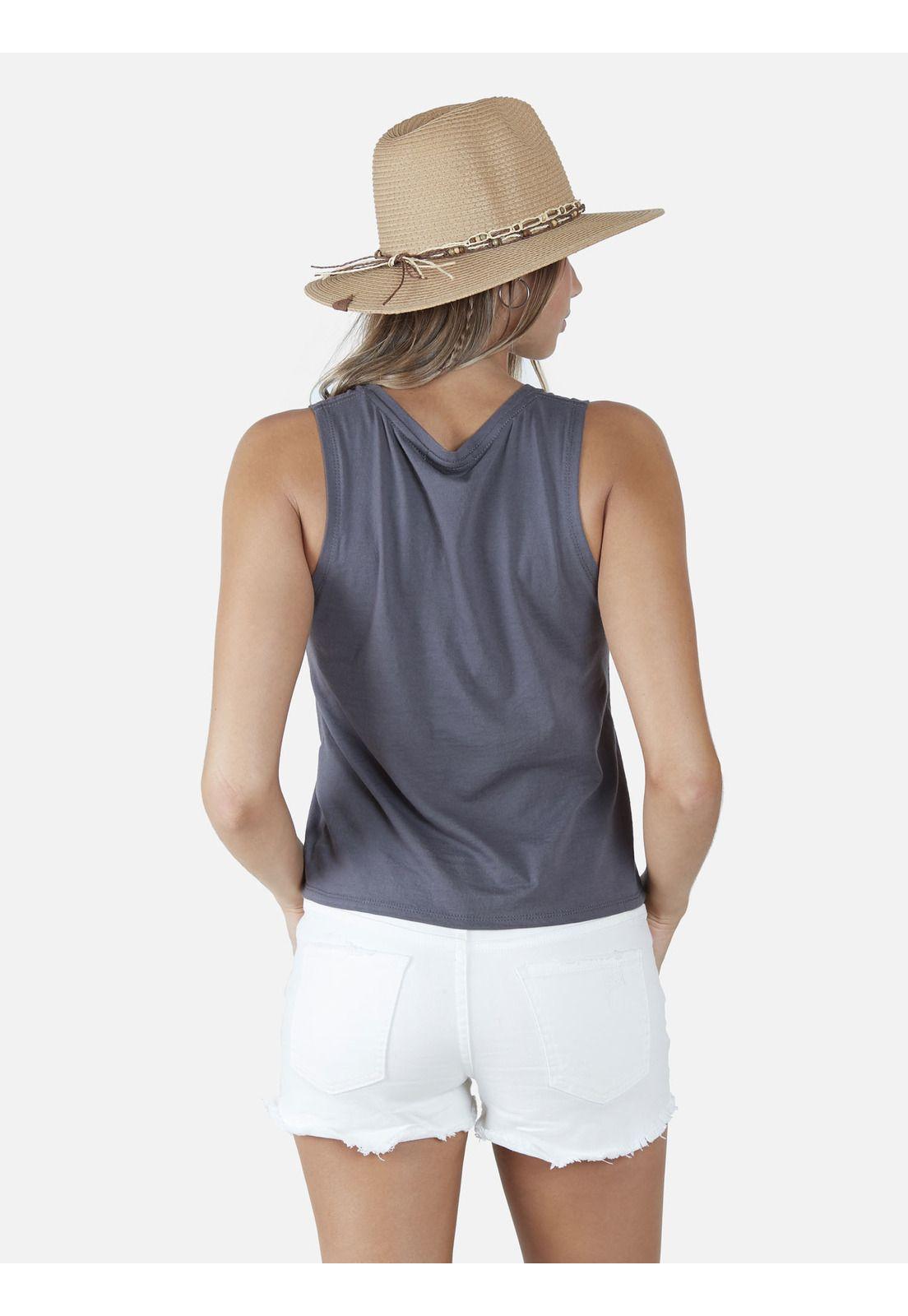 Polera Mujer Gris Oscuro 5P553-WV22 Maui And Sons-1