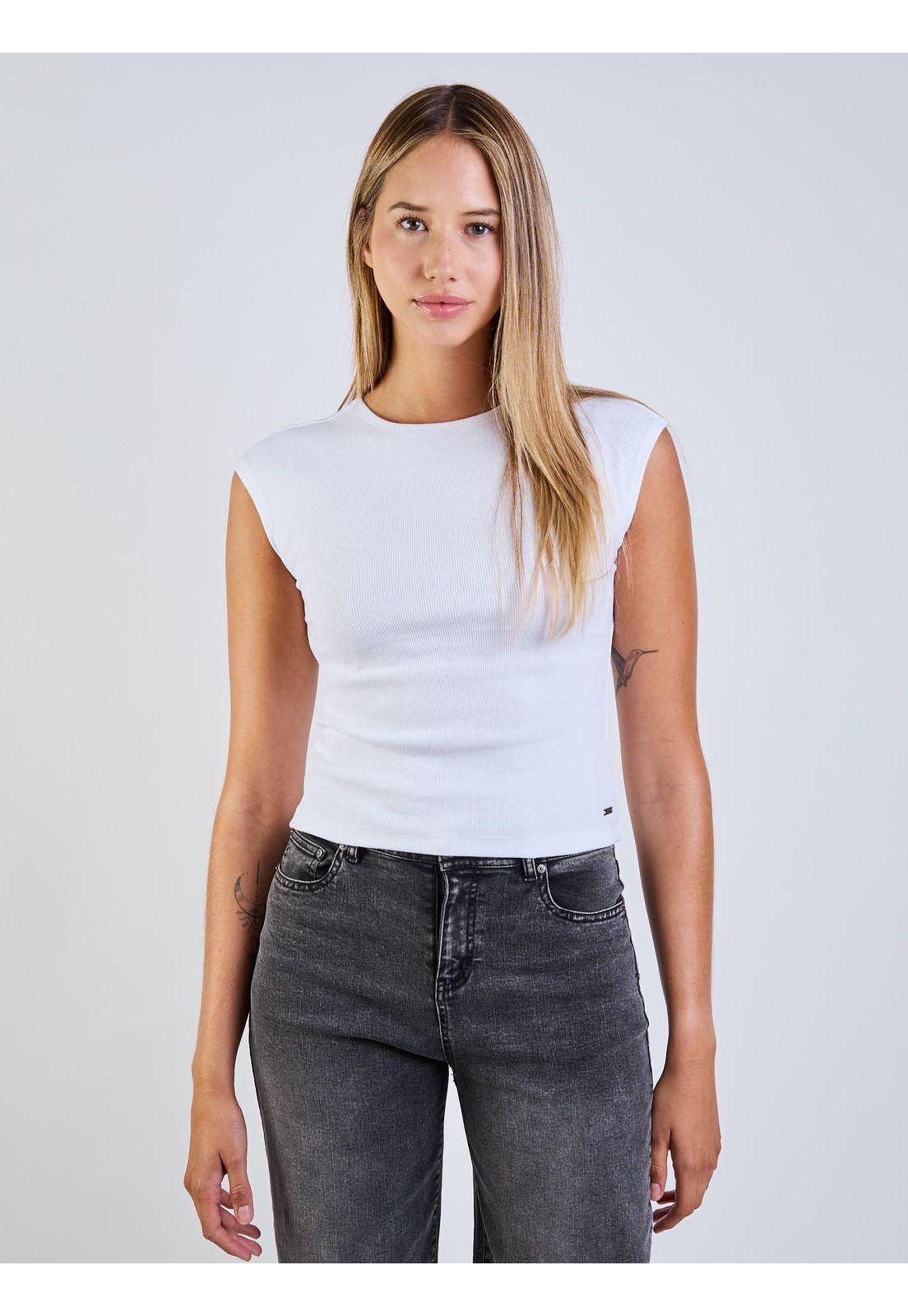 Polera Mc Tanna Blanco Mujer Maui And Sons-0