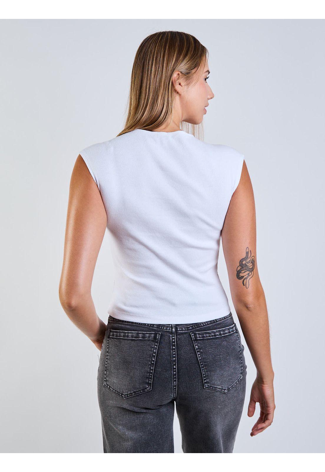 Polera Mc Tanna Blanco Mujer Maui And Sons-1