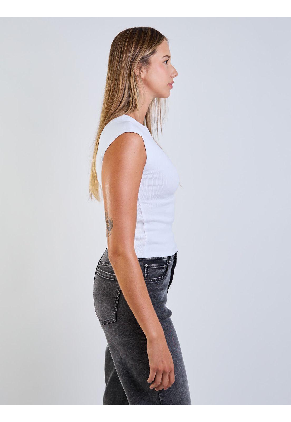 Polera Mc Tanna Blanco Mujer Maui And Sons-2