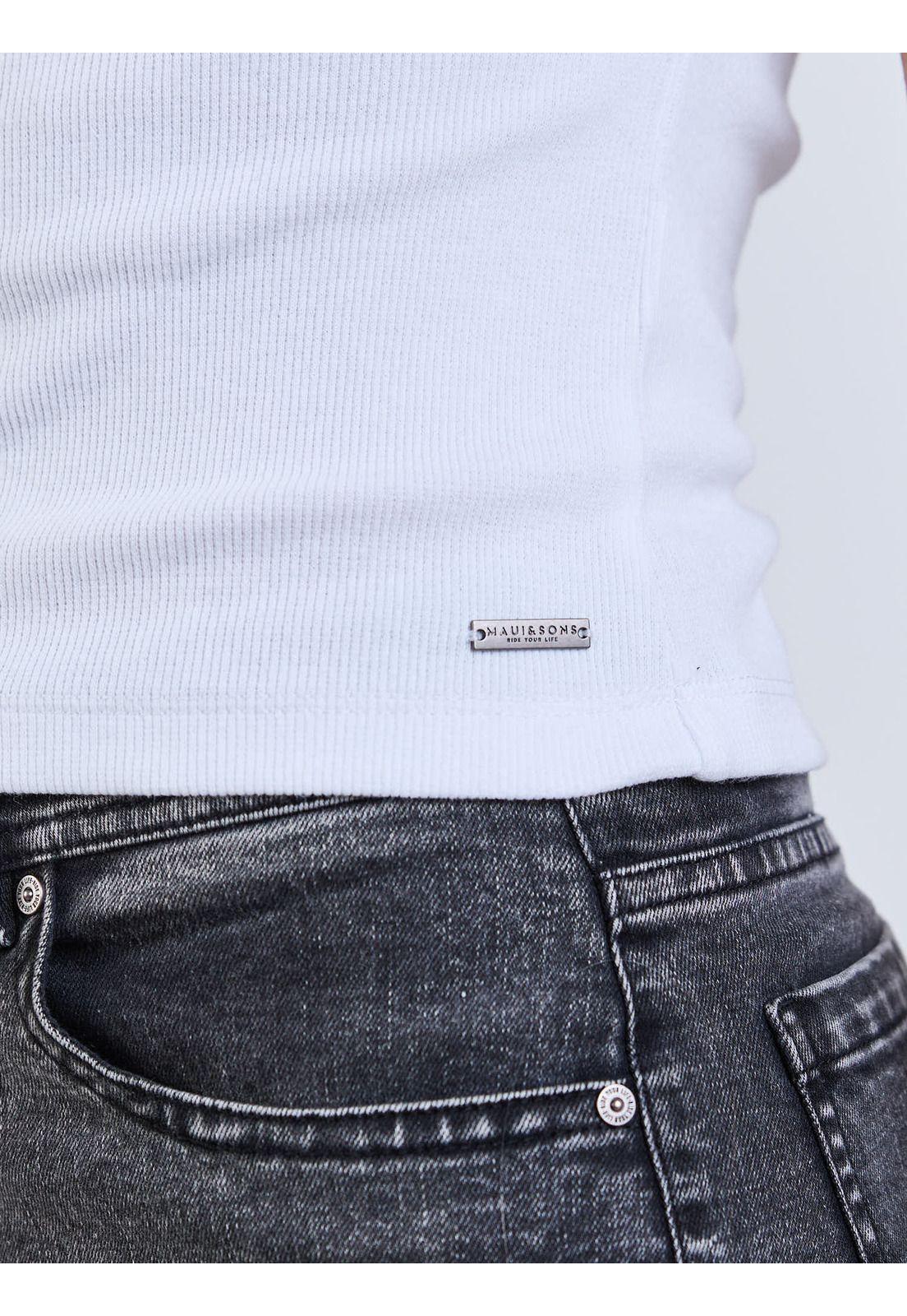 Polera Mc Tanna Blanco Mujer Maui And Sons-3