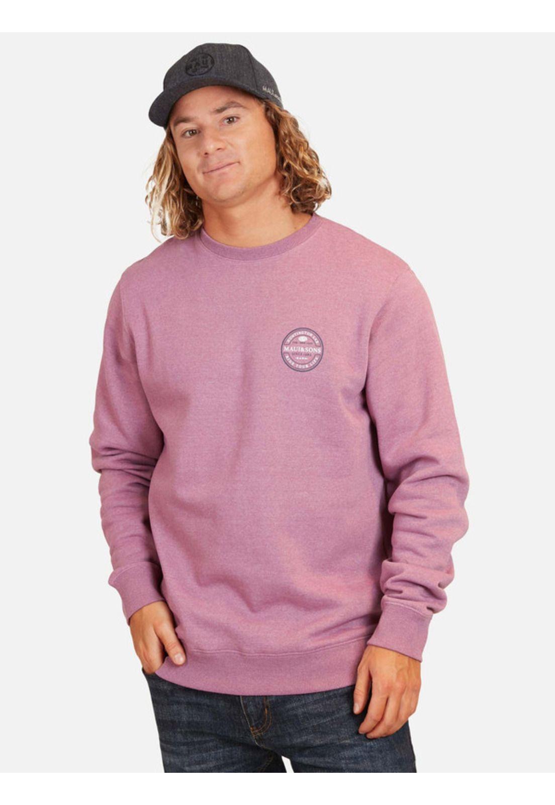 Poleron Tdr/Mrk/Lax Hombre Burdeo Maui And Sons-0