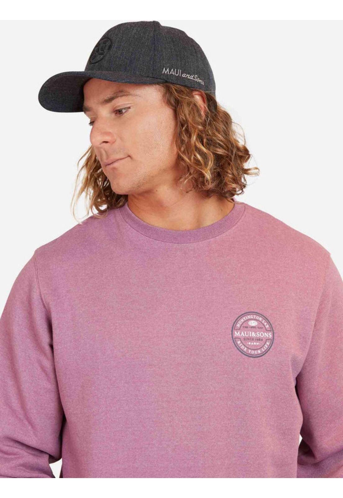 Poleron Tdr/Mrk/Lax Hombre Burdeo Maui And Sons-2