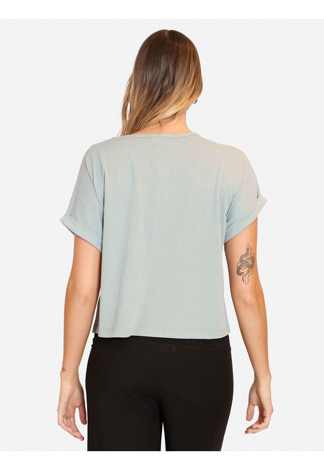 Polera MC To Love Verde Mujer Maui And Sons-1