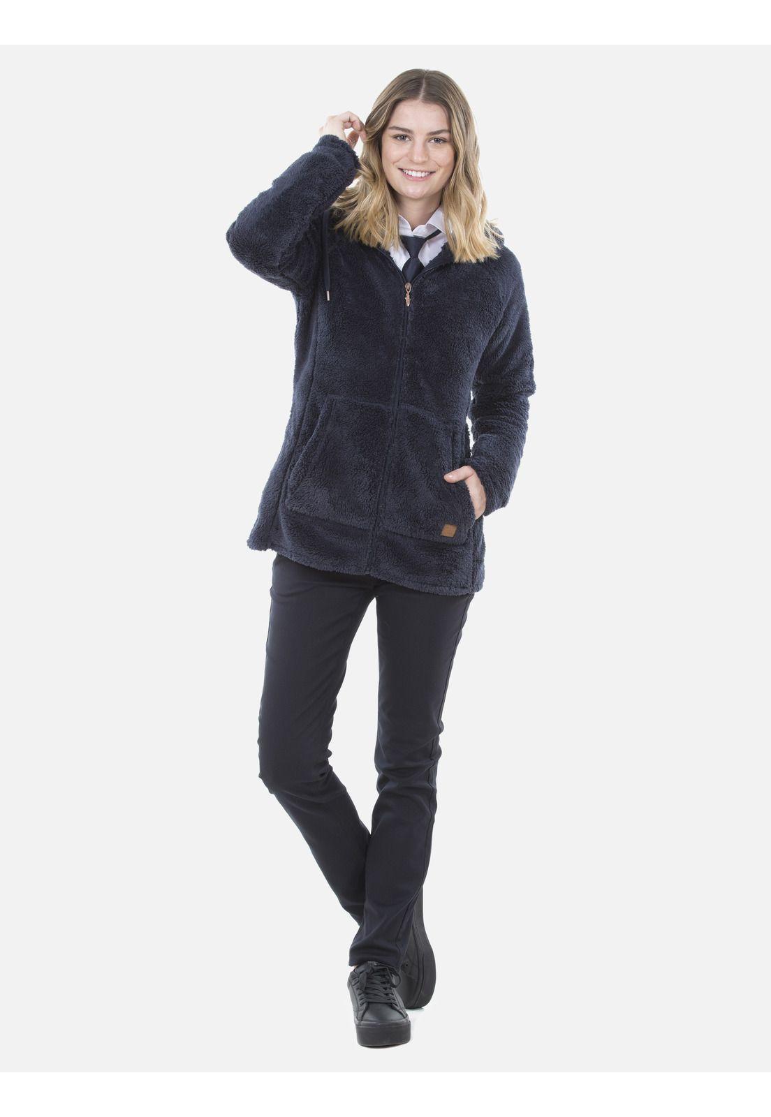 Poleron Escolar Chiporro Maya Mujer Azul Maui and Sons-3