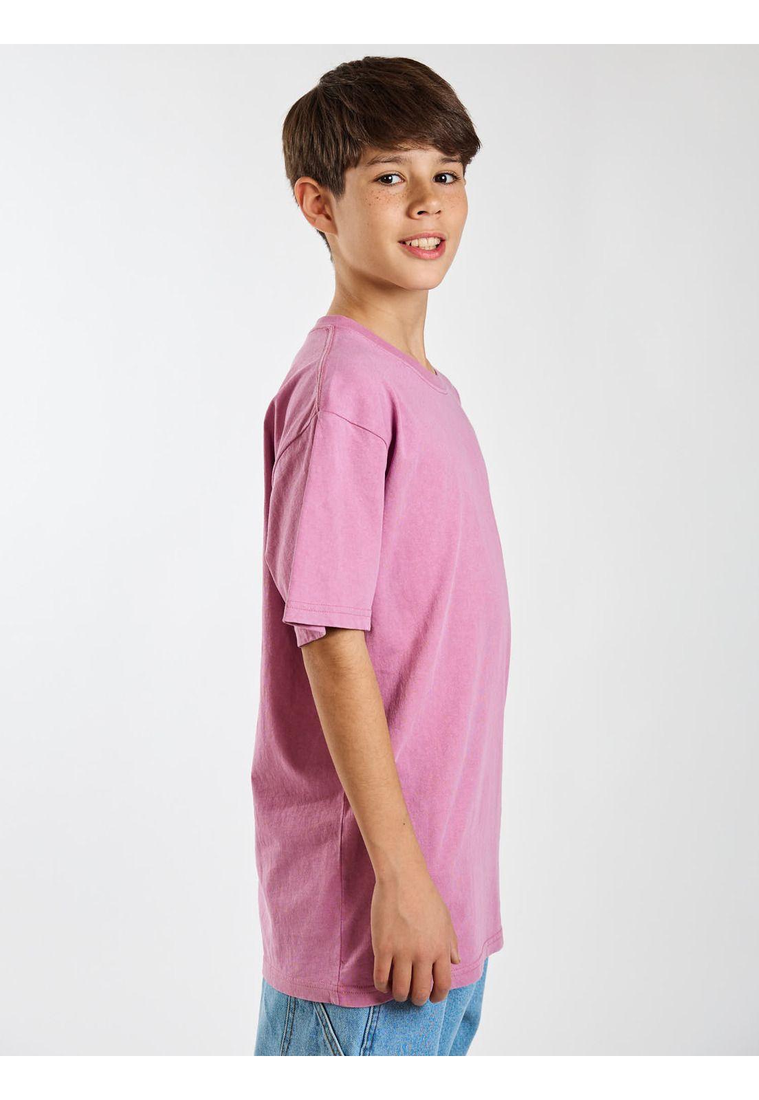 Polera MC Horizon Rosado Infantil Maui and Sons-2