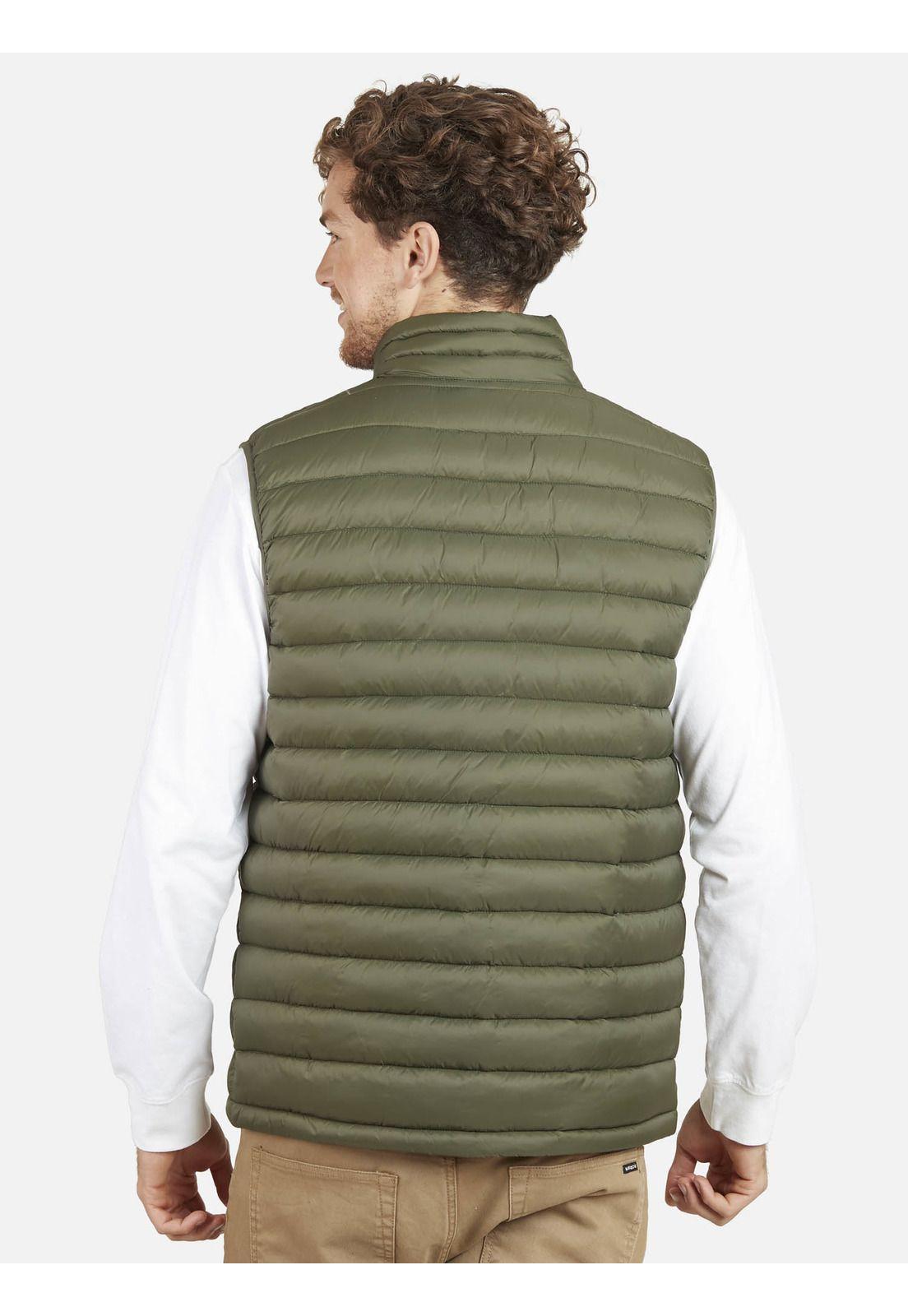 Parka Sleeveless Quilted Hombre Verde Maui and Sons-1