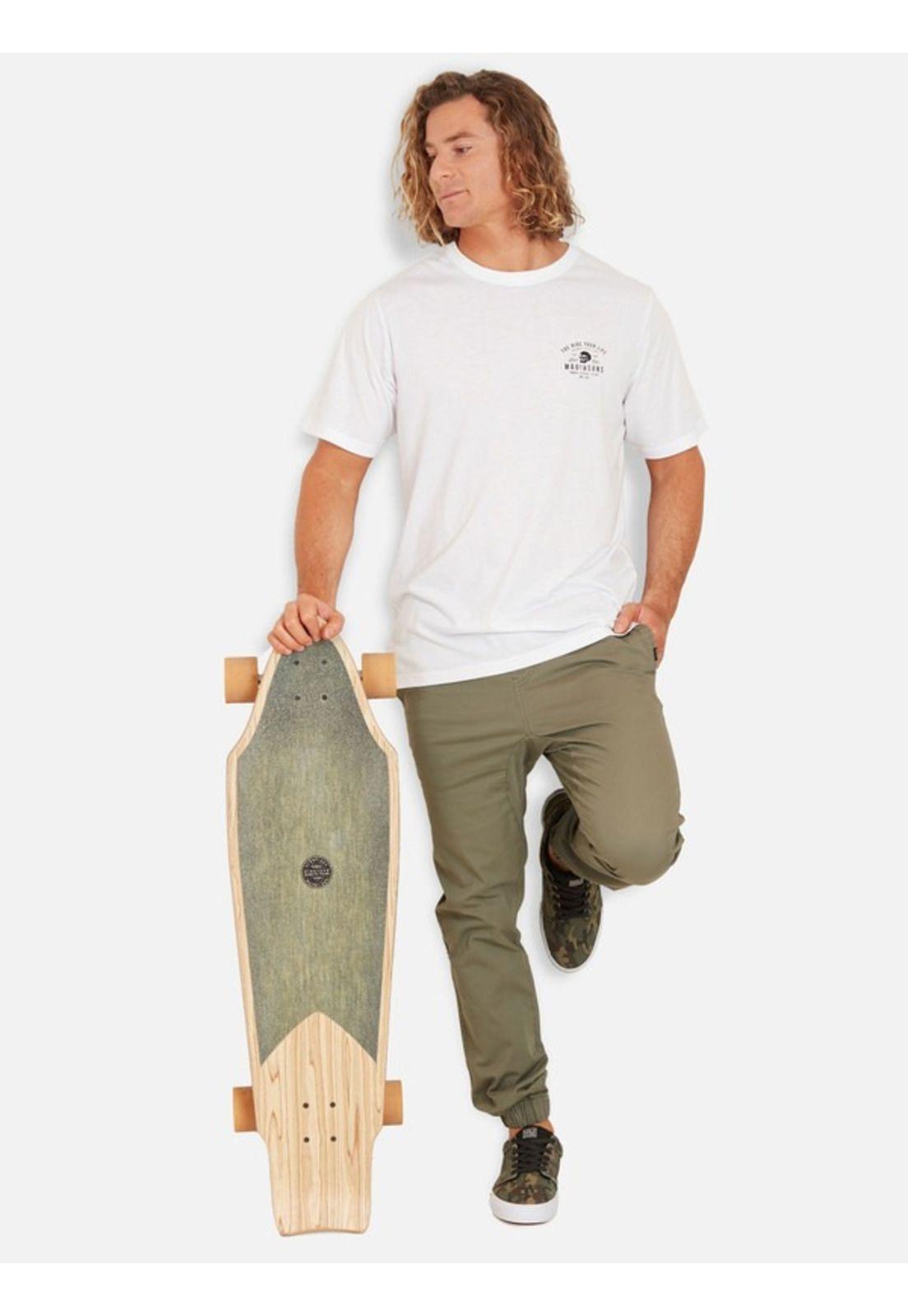 Pantalon Jogger Straight Pocket Oliva Hombre Maui and sons-1