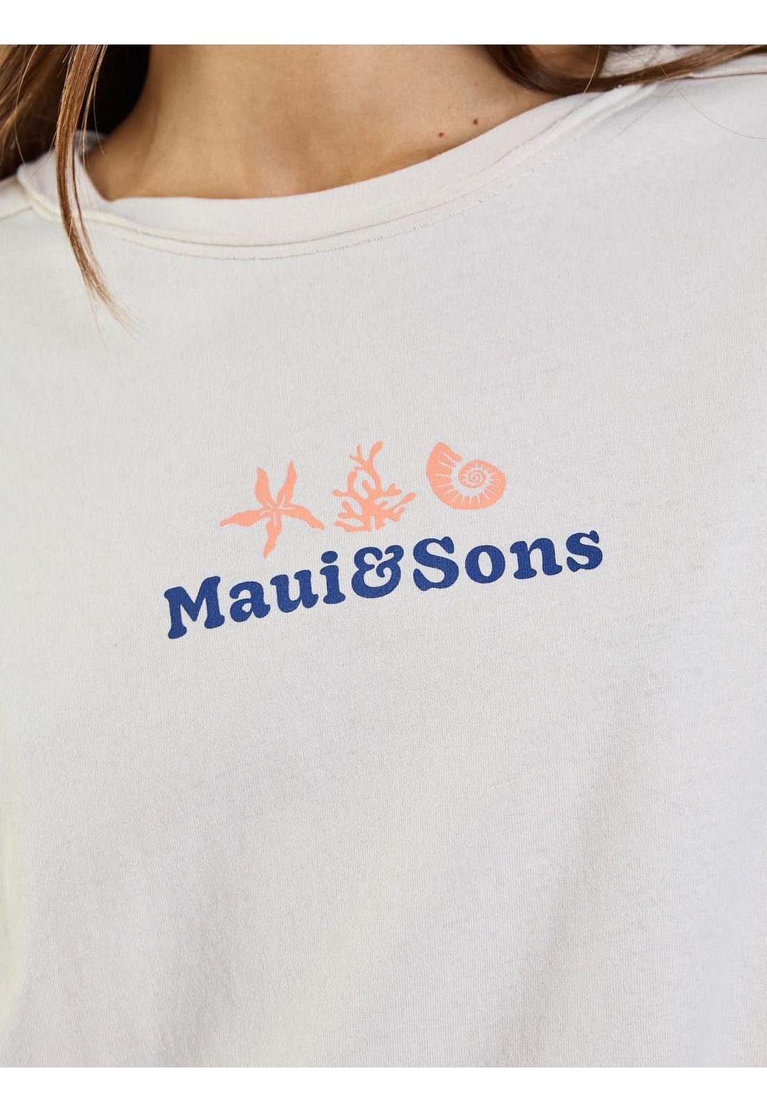 Polera MC Bria Beige Mujer Maui and Sons-5