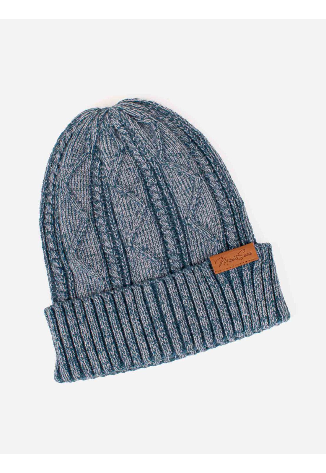 Gorro Mujer 5G1386-WI23 Liso Azul Maui And Sons-0