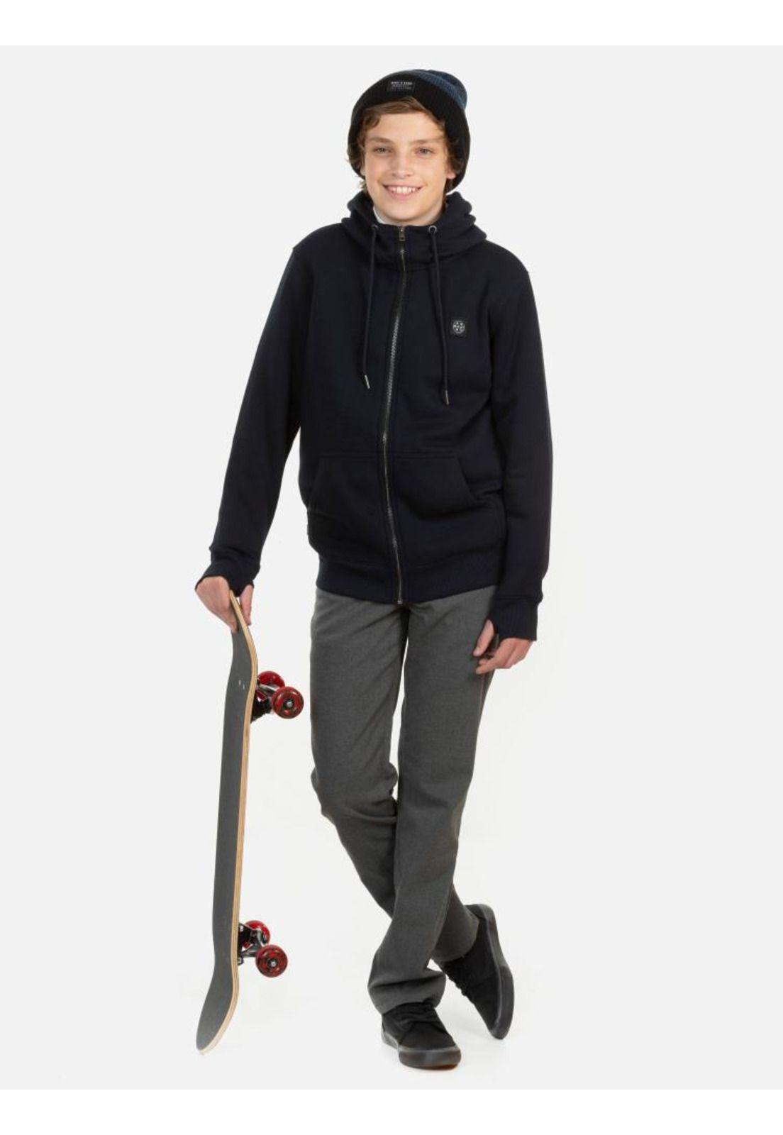 Poleron Escolar Gualy Juvenil Azul Maui and Sons-2