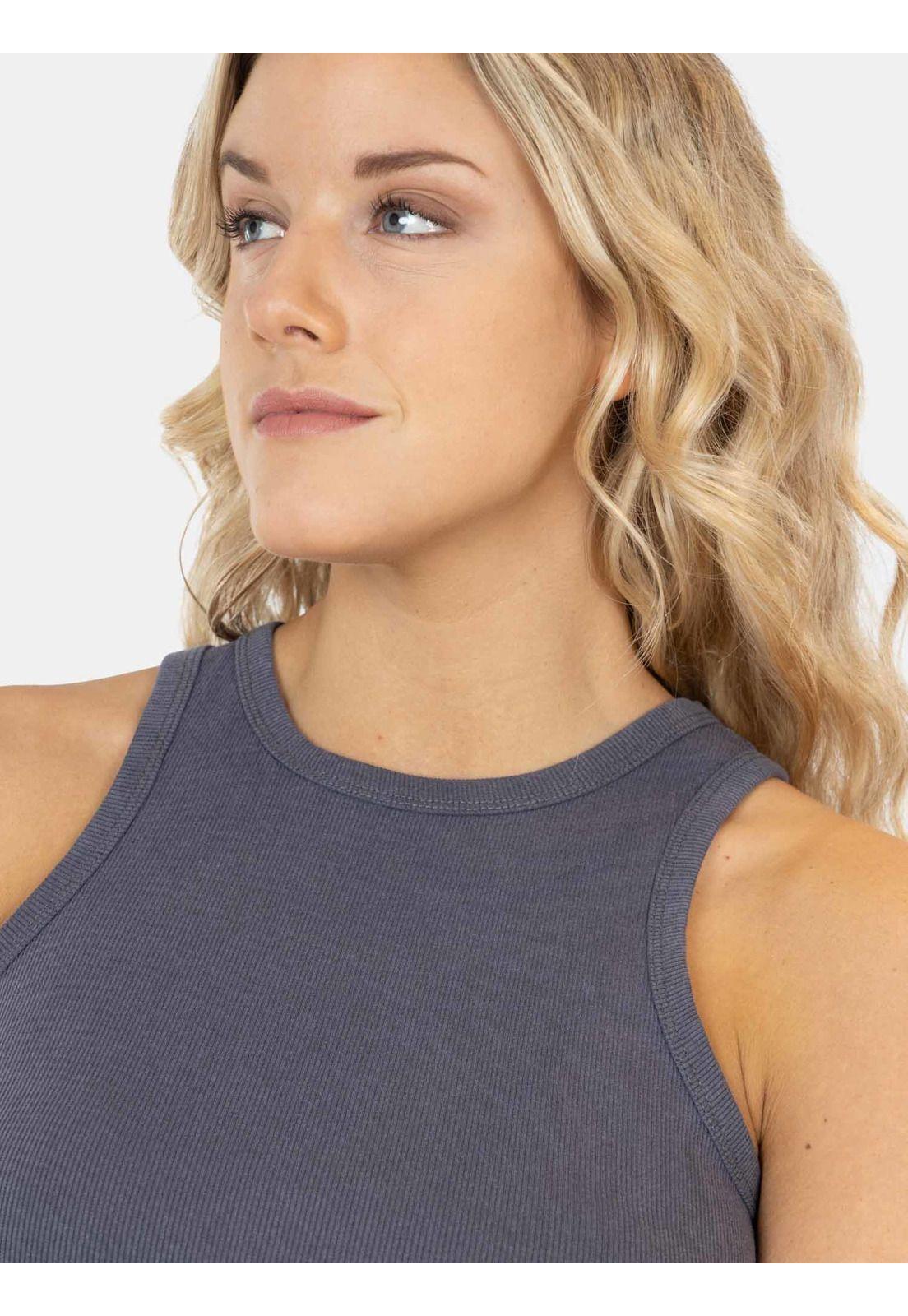 Polera SM Lure Gris Mujer Maui And Sons-2