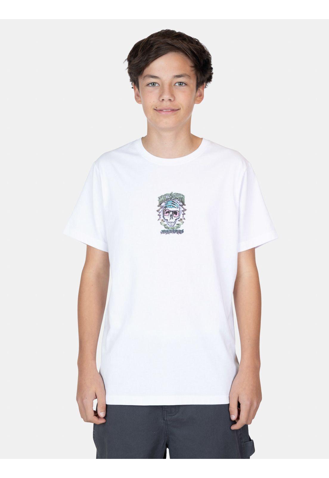 Polera MC SeaSnaps Blanco Infantil Maui And Sons-0