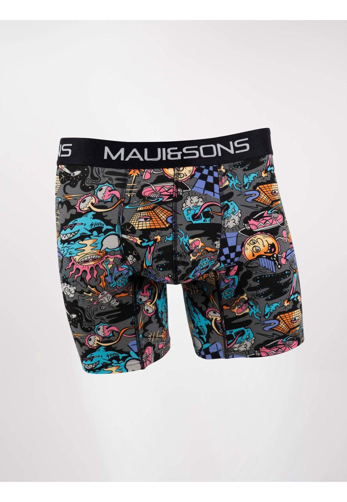 Boxer Solarae Multicolor Infantil Maui And Sons-0